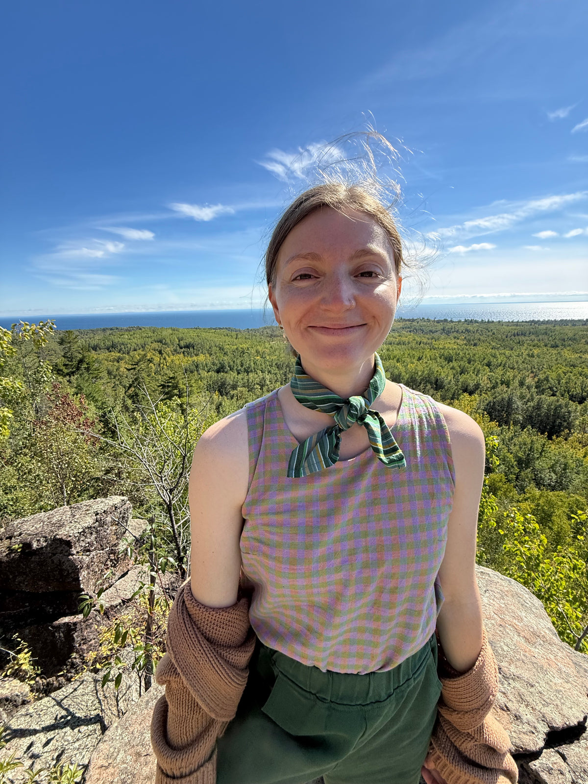 Forest Stripe Bandana